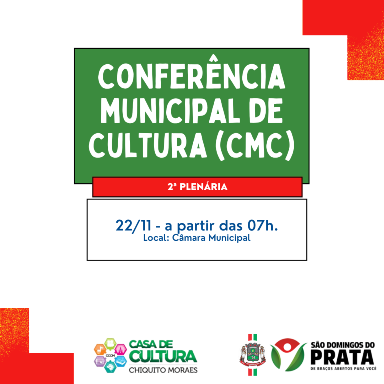 Conferência Municipal de Cultura – 2ª Plenária