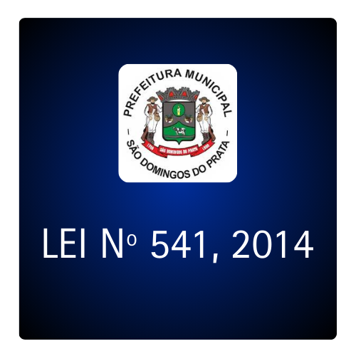 LEI Nº 541, DE 16 DE SETEMBRO DE 2014.